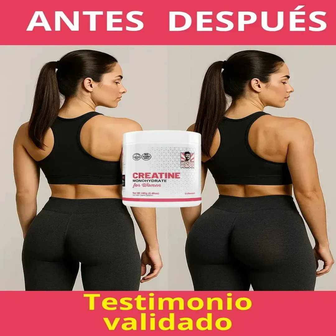 Creatina de mujer OLD SCHOOL